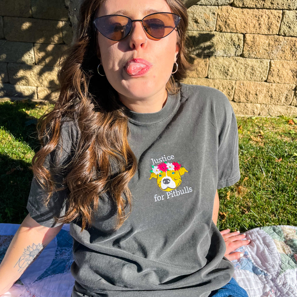 
                  
                    Justice for Pitbull Flower Crown Tee
                  
                